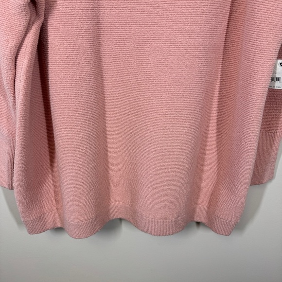 Free People Ottoman Dusty Pink Tunic Sweater Womens Size Large - Picture 5 of 11